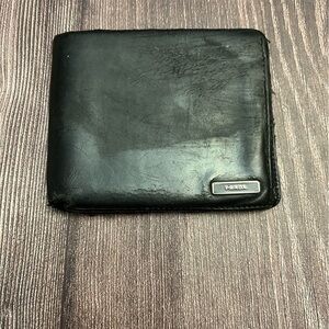 Prada Rehab Black Leather Wallet